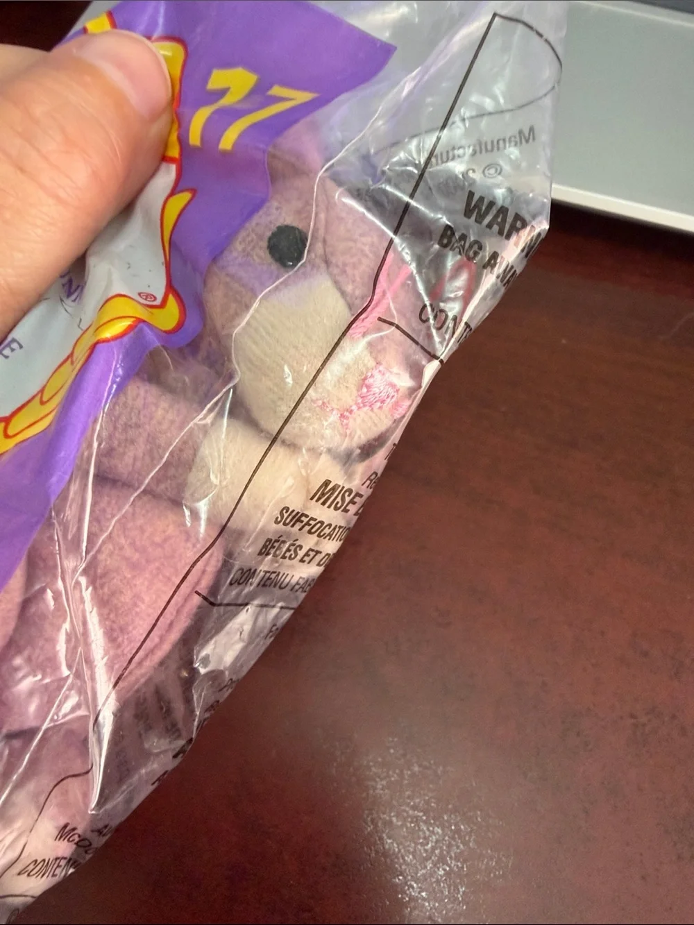 Vintage 2000 McDonald's‎ Ty Springy the Rabbit Plush #17 in package SEALED